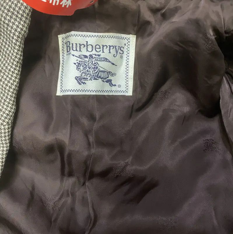 Burberry Burberry Coffee Houndstooth Long Cardigan Size M / US 6-8 / IT 42-44 - 4 Thumbnail