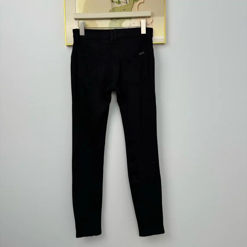 Burberry Burberry Women's Black Casual Pants for Spring Size 27" / US 4 / IT 40 - 2 Thumbnail