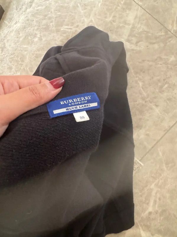 Burberry Burberry Black Cotton Women's Jacket Size M / US 6-8 / IT 42-44 - 7 Thumbnail