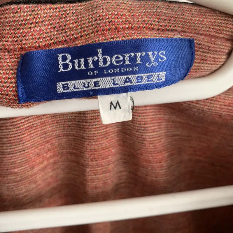 Burberry Burberry Red Check Cotton Top for Women Size M / US 6-8 / IT 42-44 - 4 Thumbnail