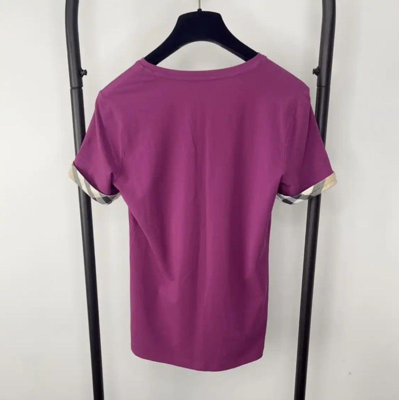Burberry Burberry Yellow Cotton Women's T-Shirt Size M / US 6-8 / IT 42-44 - 2 Thumbnail