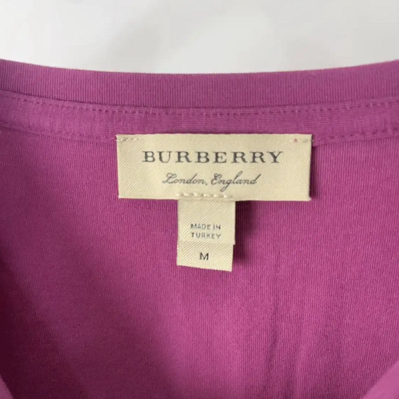 Burberry Burberry Yellow Cotton Women's T-Shirt Size M / US 6-8 / IT 42-44 - 4 Thumbnail