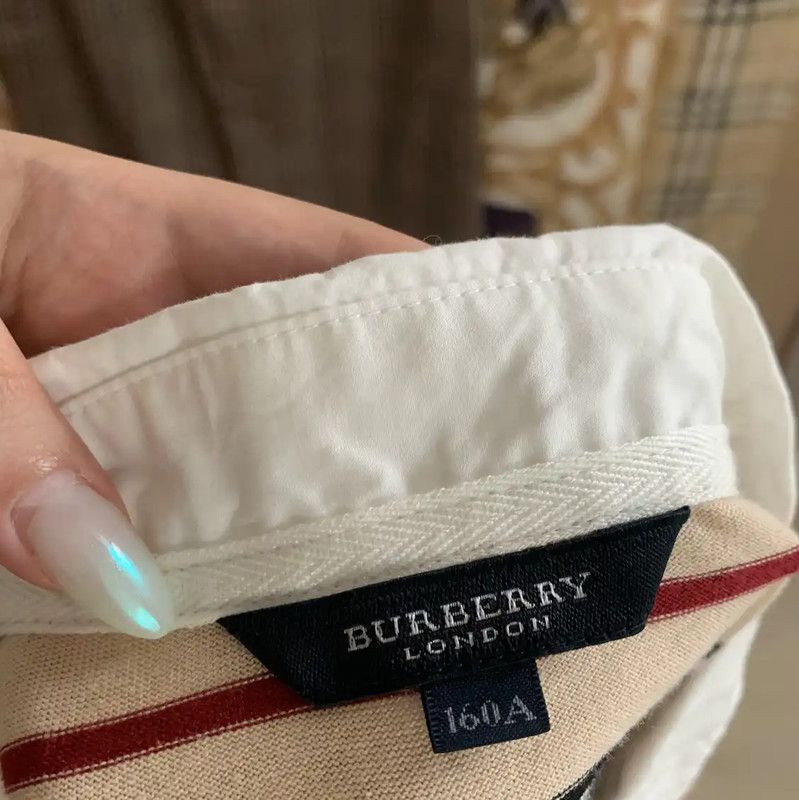 Burberry Burberry Striped Cotton T-Shirt for Women Size M / US 6-8 / IT 42-44 - 5 Thumbnail