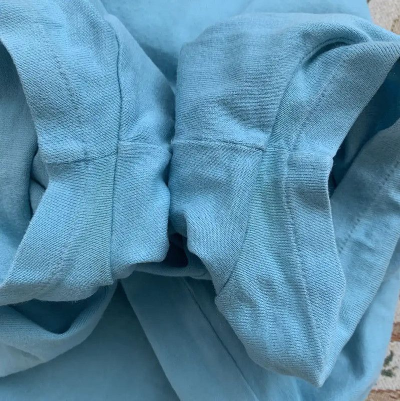 Burberry Burberry Blue Cotton Women's T-Shirt Size M / US 6-8 / IT 42-44 - 6 Thumbnail