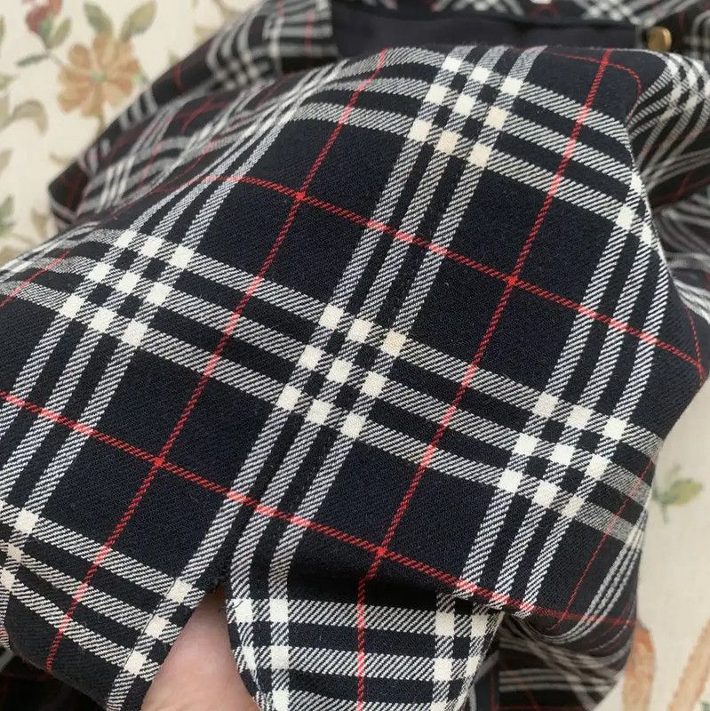 Burberry Burberry Black Wool Blend Women's Skirt Size 28" / US 6 / IT 42 - 8 Thumbnail