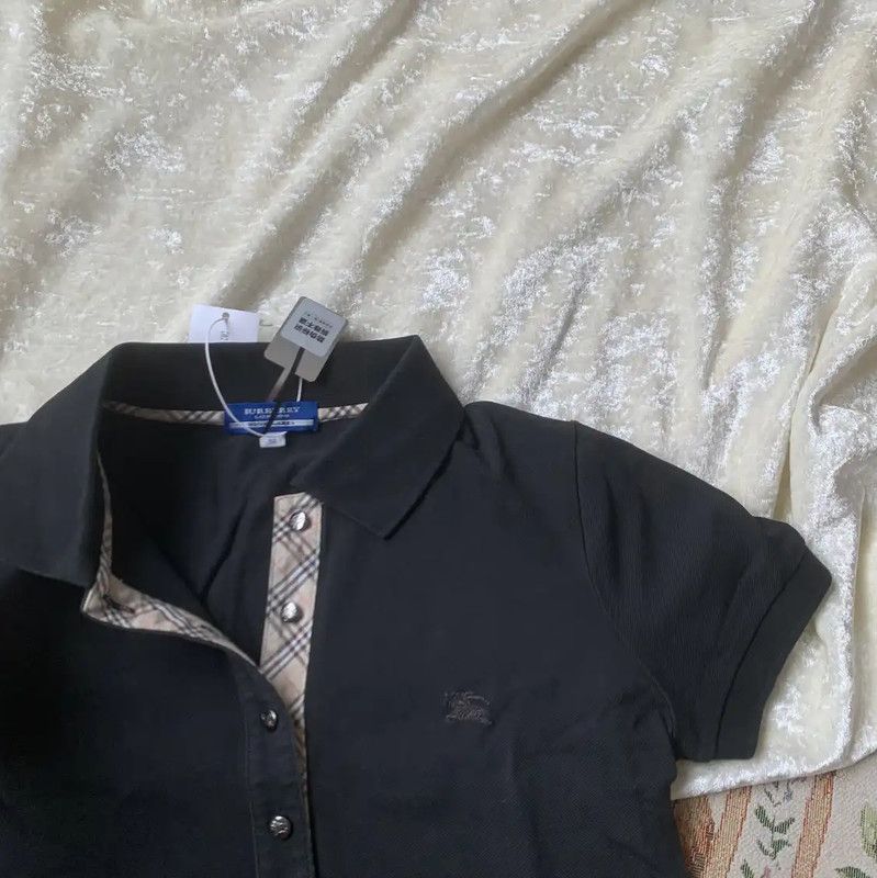Burberry Burberry Black Cotton Ladies T-Shirt Size M / US 6-8 / IT 42-44 - 4 Thumbnail