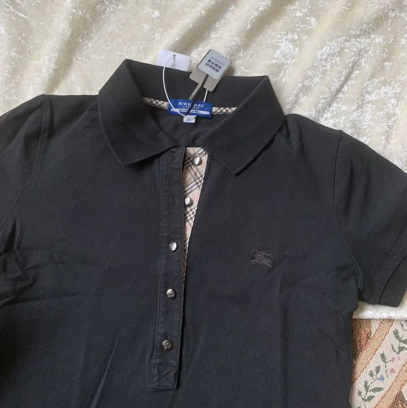 Burberry Burberry Black Cotton Ladies T-Shirt Size M / US 6-8 / IT 42-44 - 2 Thumbnail
