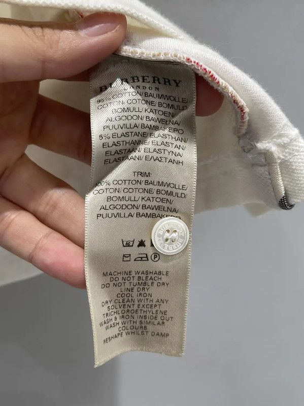 Burberry Burberry Short Sleeve Summer Cotton T-Shirt Size S / US 4 / IT 40 - 6 Thumbnail