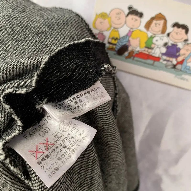 Burberry Burberry Women's Dark Gray Wool Skirt Size 23" - 6 Thumbnail