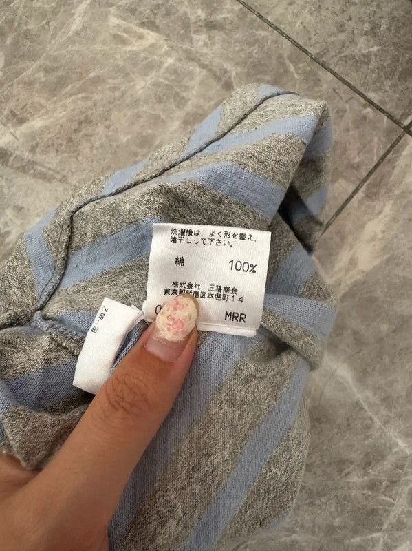 Burberry Burberry Colorblock Cotton Short T-Shirt Size XXS / US 00 / IT 34 - 6 Thumbnail