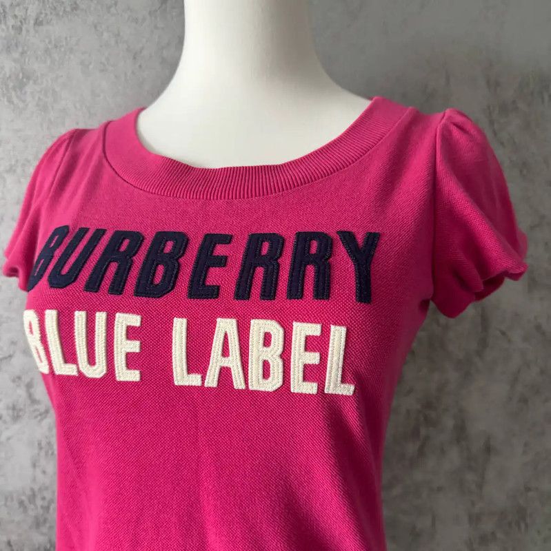 Burberry Burberry Short Sleeve Pink T-Shirt Size M / US 6-8 / IT 42-44 - 3 Thumbnail