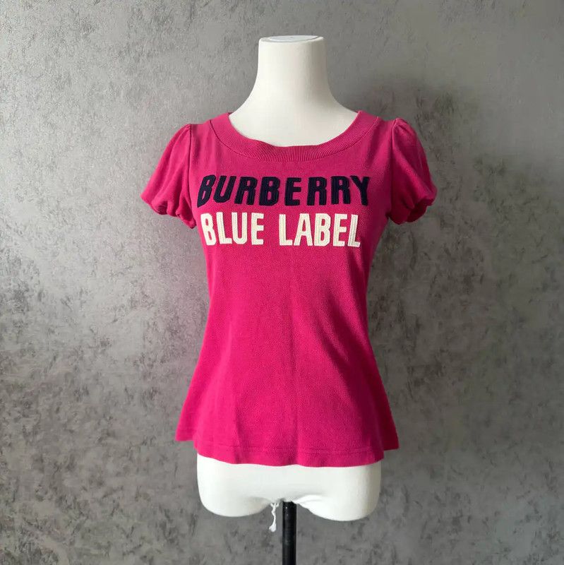 Burberry Burberry Short Sleeve Pink T-Shirt Size M / US 6-8 / IT 42-44 - 2 Thumbnail