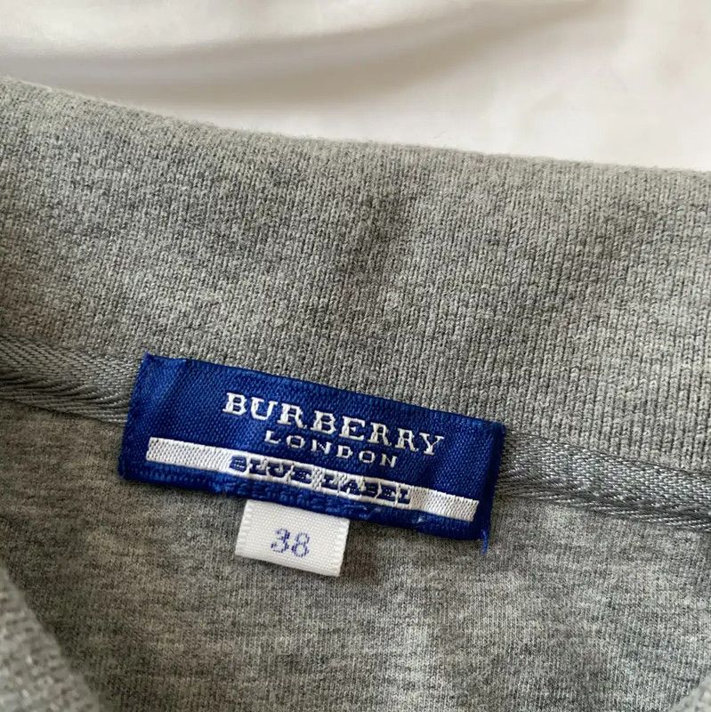 Burberry Burberry Gray Cotton Ladies Top Size M / US 6-8 / IT 42-44 - 4 Thumbnail