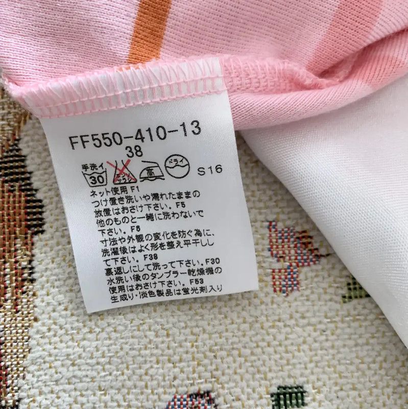 Burberry Burberry Pink Striped Cotton T-Shirt for Women Size M / US 6-8 / IT 42-44 - 7 Thumbnail