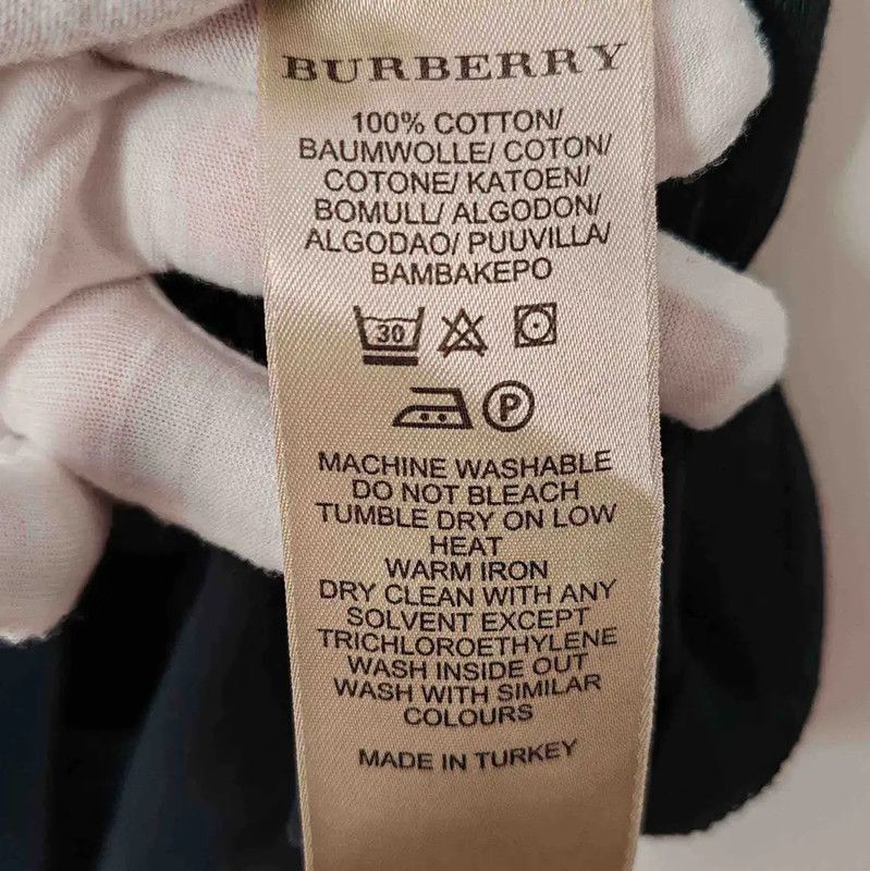 Burberry Burberry Black Cotton Women's T-Shirt Size S / US 4 / IT 40 - 5 Thumbnail