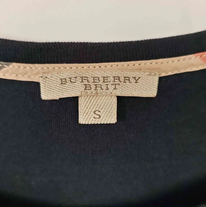 Burberry Burberry Black Cotton Women's T-Shirt Size S / US 4 / IT 40 - 3 Thumbnail