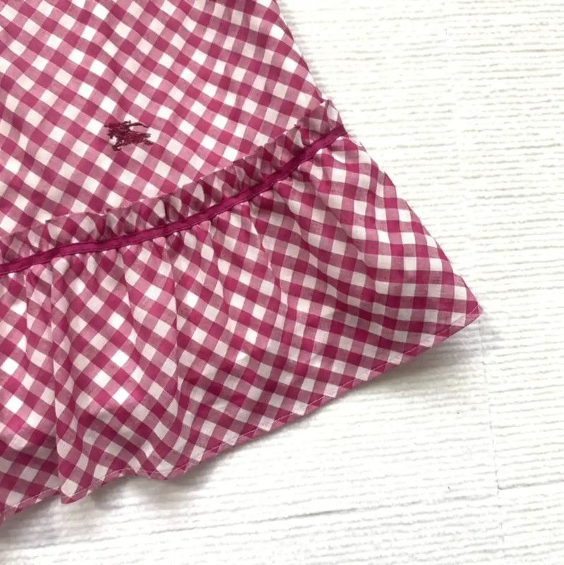 Burberry Burberry Pink Gingham Women's Top Size S / US 4 / IT 40 - 2 Thumbnail