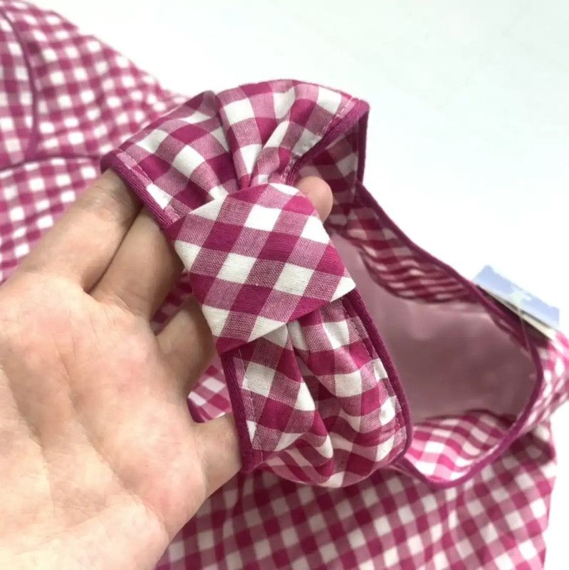 Burberry Burberry Pink Gingham Women's Top Size S / US 4 / IT 40 - 4 Thumbnail