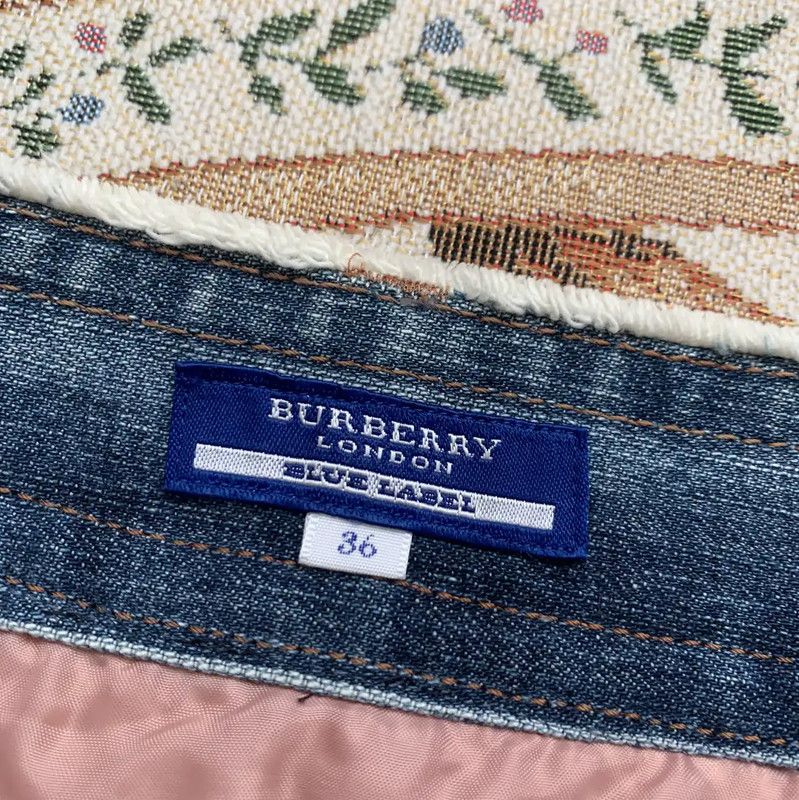 Burberry Burberry Pink Wool Women's Skirt Size 23" - 5 Thumbnail