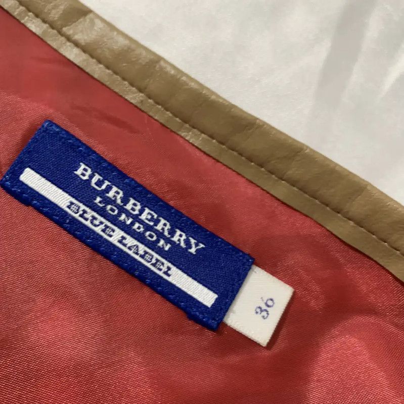 Burberry Burberry Red Wool Pleated Skirt Size 23" - 4 Thumbnail