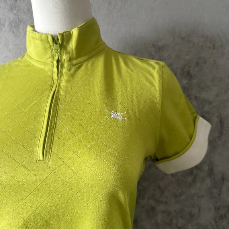Burberry Burberry Green Cotton Short Sleeve T-shirt Size M / US 6-8 / IT 42-44 - 3 Thumbnail