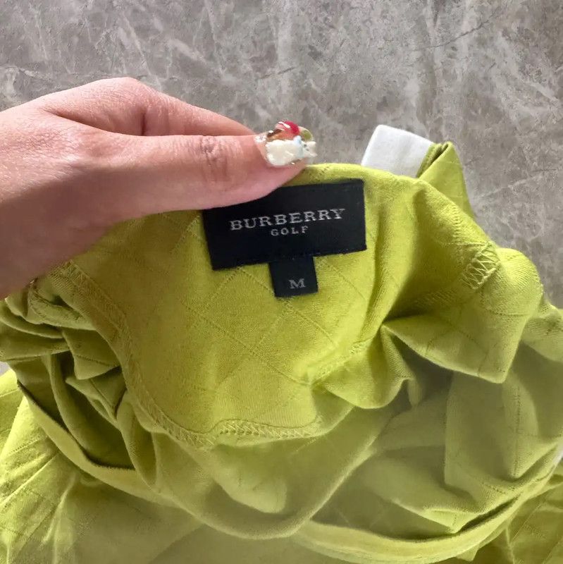 Burberry Burberry Green Cotton Short Sleeve T-shirt Size M / US 6-8 / IT 42-44 - 8 Thumbnail