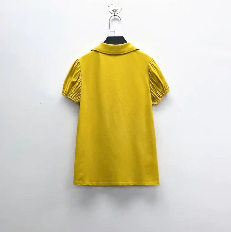 Burberry Burberry Yellow Short Sleeve T-Shirt Size M / US 6-8 / IT 42-44 - 2 Thumbnail