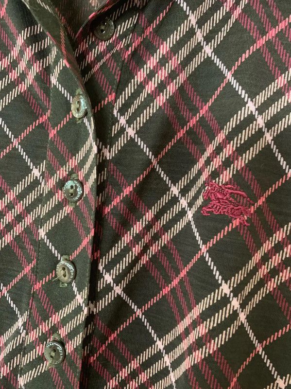 Burberry Burberry Brown Check Women's T-Shirt Size M / US 6-8 / IT 42-44 - 2 Thumbnail