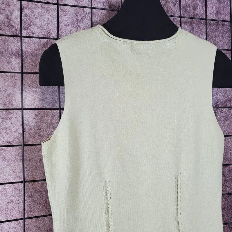 Burberry Burberry Light Green Cotton Blend Summer Top Size S / US 4 / IT 40 - 7 Thumbnail