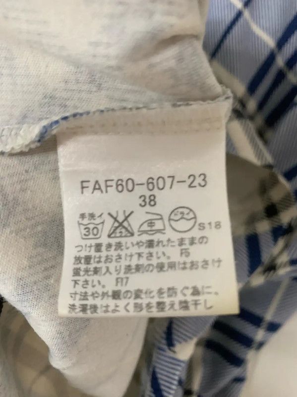 Burberry Burberry Blue Check Cotton T-Shirt for Women Size M / US 6-8 / IT 42-44 - 8 Thumbnail