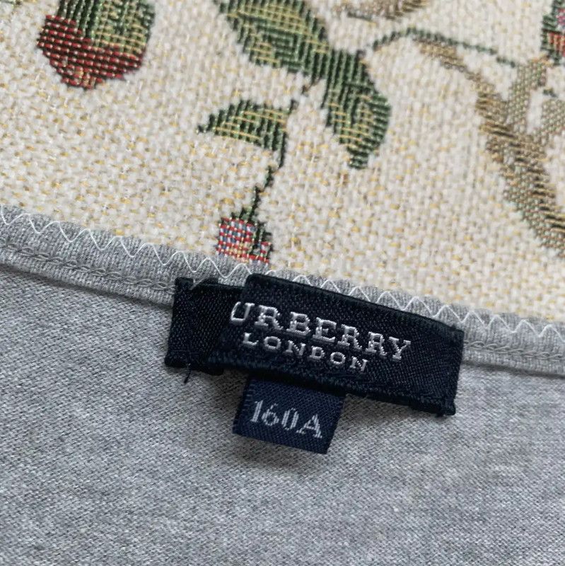 Burberry Burberry Gray Cotton Women's T-Shirt M Size M / US 6-8 / IT 42-44 - 4 Thumbnail