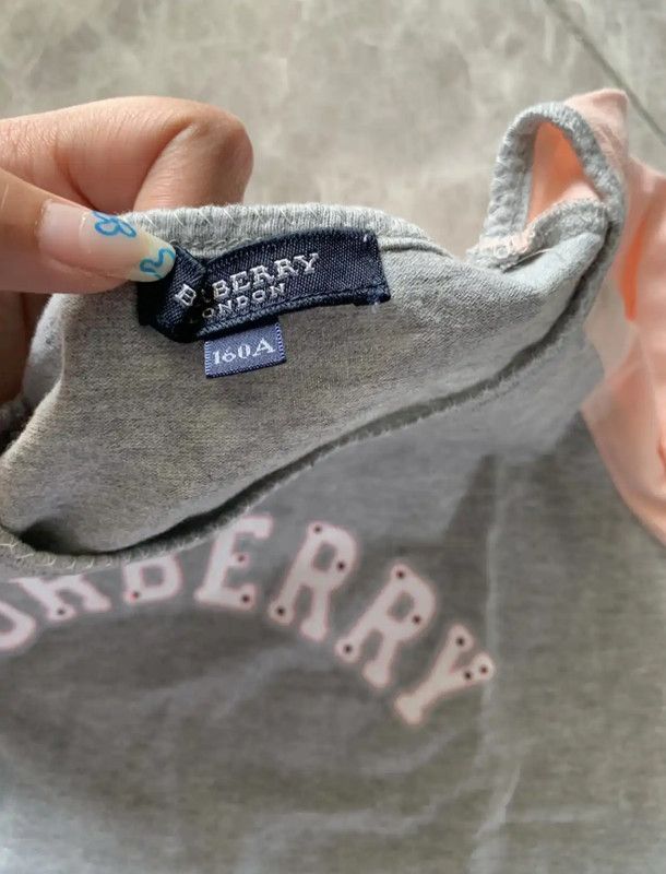 Burberry Burberry Color Block Cotton Women's T-Shirt Size S / US 4 / IT 40 - 6 Thumbnail