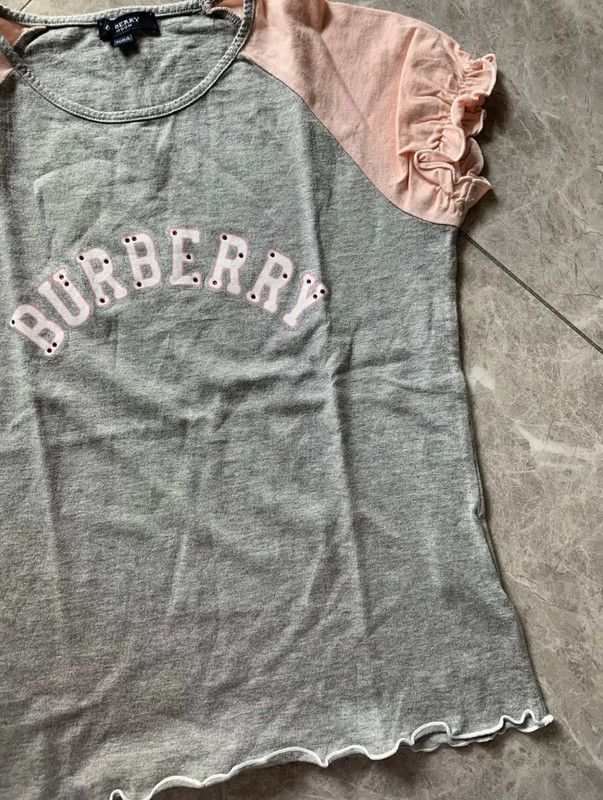 Burberry Burberry Color Block Cotton Women's T-Shirt Size S / US 4 / IT 40 - 3 Thumbnail