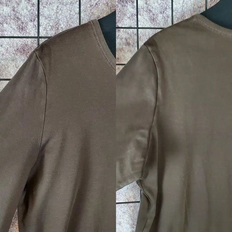 Burberry Burberry Brown Cotton Short Sleeve Sweatshirt Size XL / US 12-14 / IT 48-50 - 5 Thumbnail