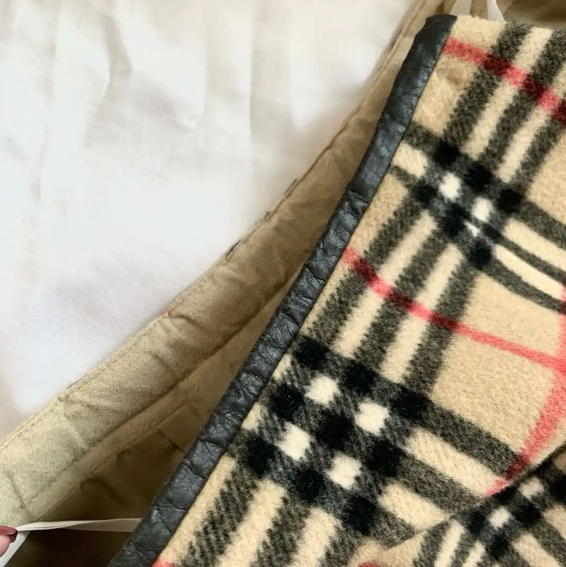 Burberry Burberry Khaki Wool Women’s Skirt Size 23" - 4 Thumbnail