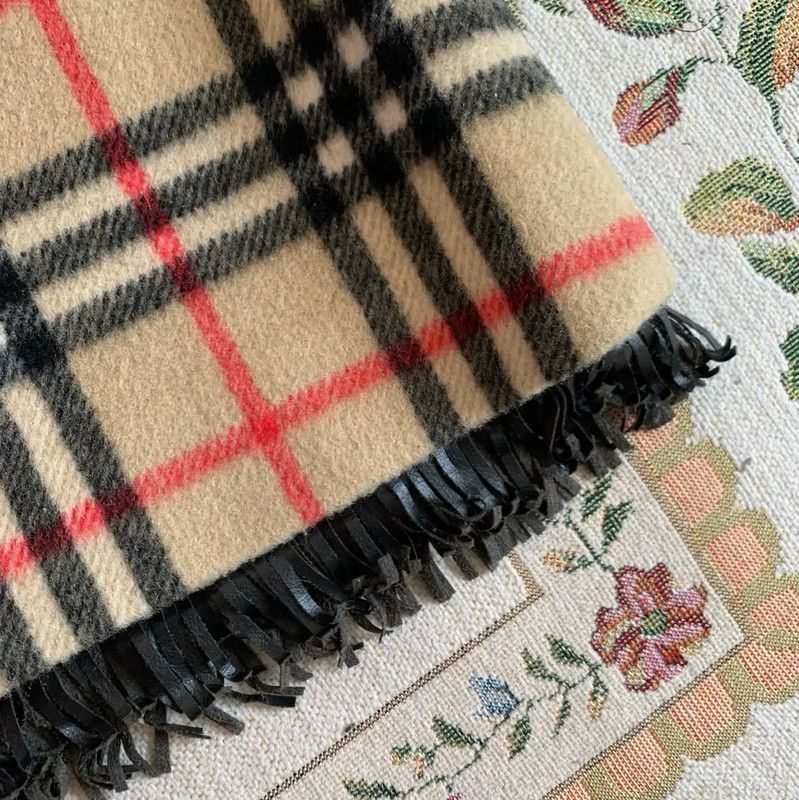 Burberry Burberry Khaki Wool Women’s Skirt Size 23" - 6 Thumbnail