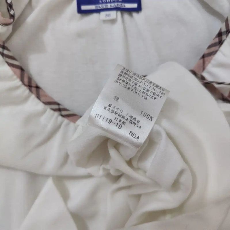 Burberry Burberry Summer White Cotton T-Shirt for Women Size M / US 6-8 / IT 42-44 - 6 Thumbnail