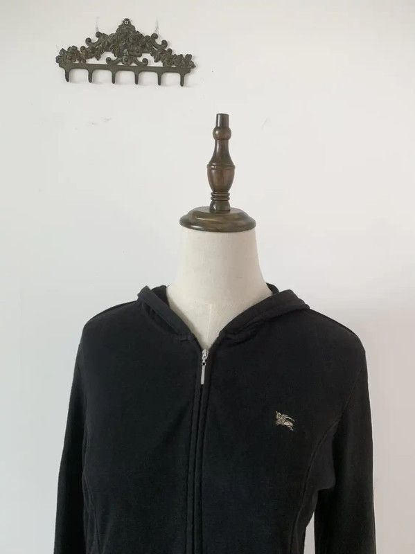 Burberry Burberry Black Cotton Long Sleeve Dress Size M / US 6-8 / IT 42-44 - 2 Thumbnail