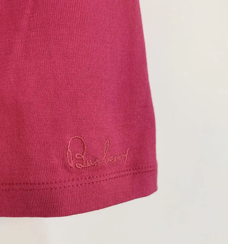 Burberry Burberry Pink Cotton Women's T-Shirt with Bow Size M / US 6-8 / IT 42-44 - 4 Thumbnail