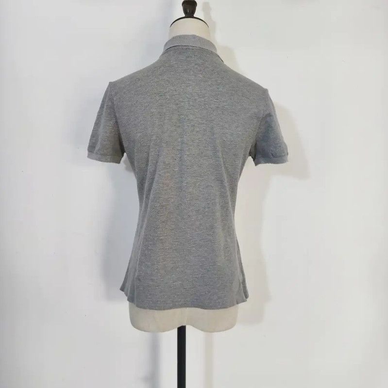 Burberry Burberry Summer Gray Cotton Blend T-Shirt Size M / US 6-8 / IT 42-44 - 6 Thumbnail