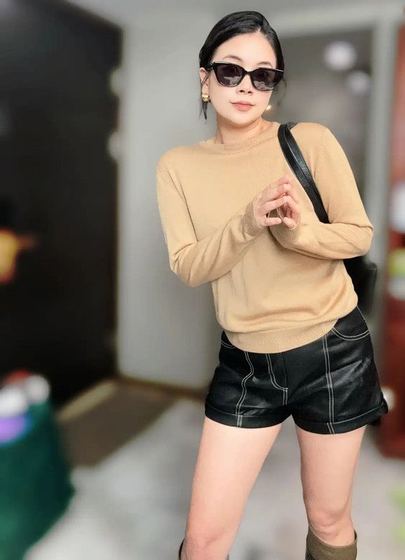 Burberry Burberry Beige Wool Knit Sweater for Women Size ONE SIZE - 4 Thumbnail
