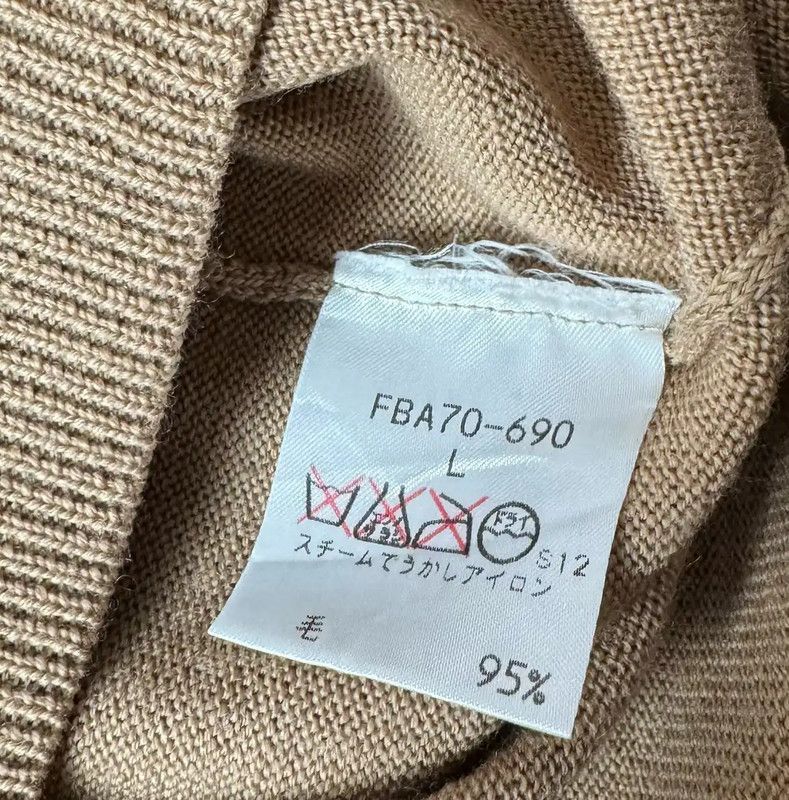 Burberry Burberry Beige Wool Knit Sweater for Women Size ONE SIZE - 7 Thumbnail