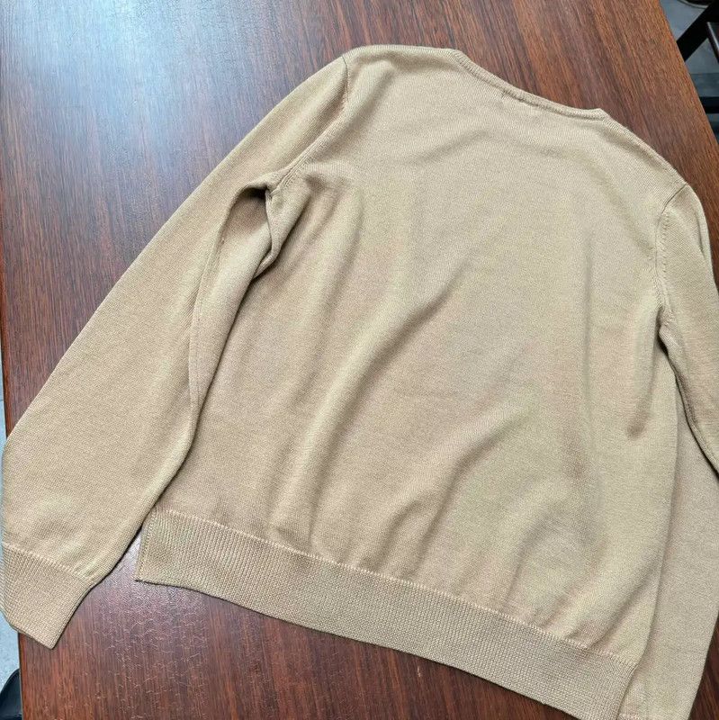 Burberry Burberry Beige Wool Knit Sweater for Women Size ONE SIZE - 8 Thumbnail
