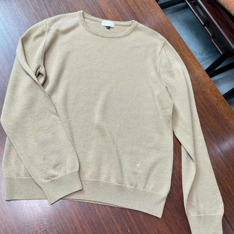Burberry Burberry Beige Wool Knit Sweater for Women Size ONE SIZE - 5 Thumbnail