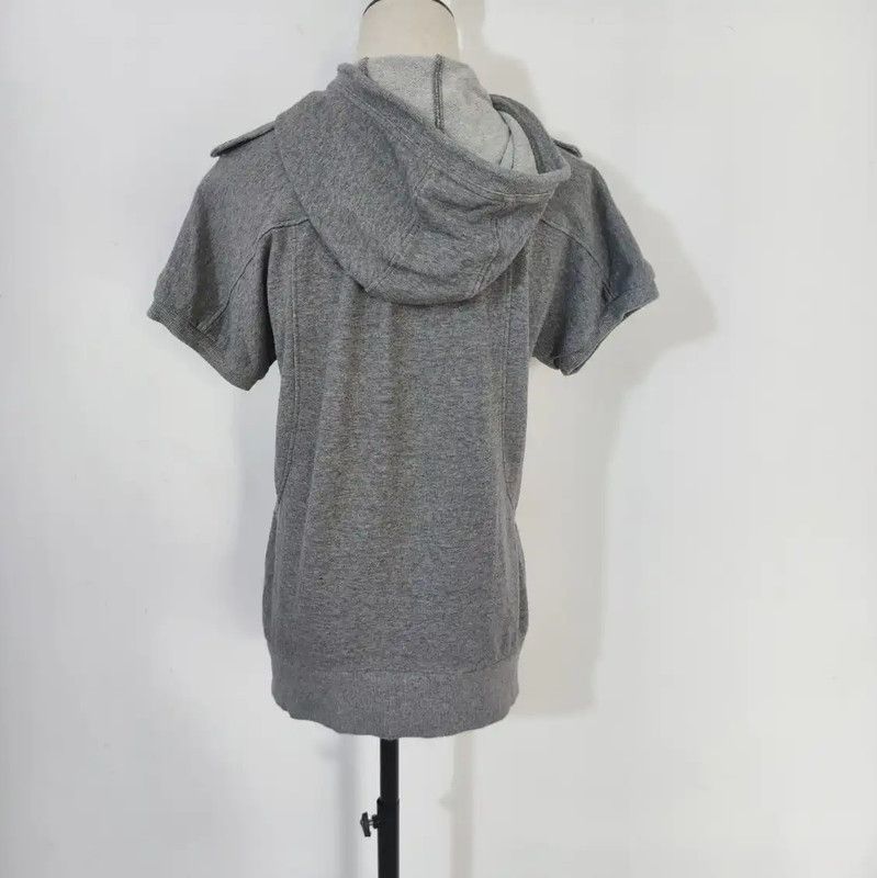 Burberry Burberry Gray Cotton Women's T-Shirt Size M / US 6-8 / IT 42-44 - 6 Thumbnail
