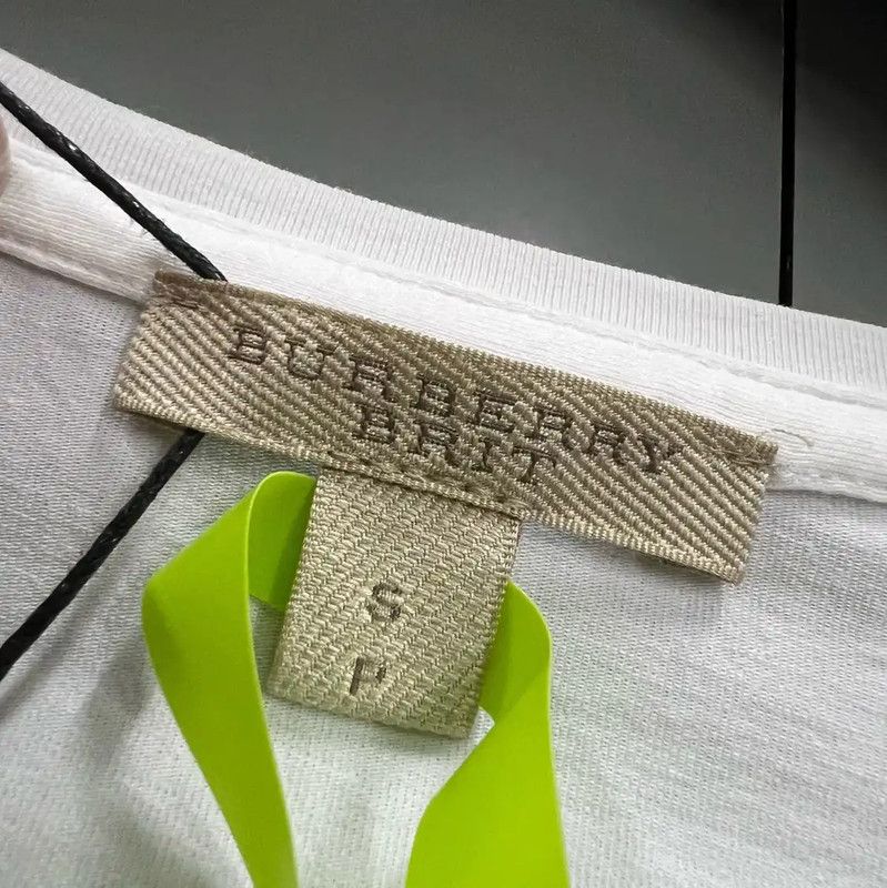 Burberry Burberry Women's White Cotton Short Sleeve T-Shirt Size S / US 4 / IT 40 - 4 Thumbnail