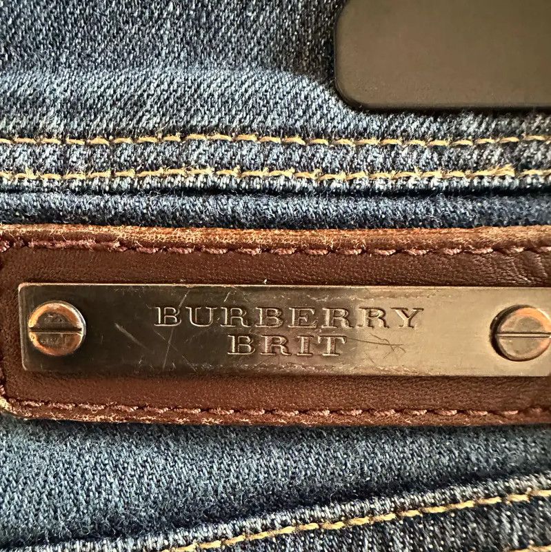 Burberry Burberry Blue Denim Women's Jeans M Size Size 26" / US 2 / IT 38 - 4 Thumbnail