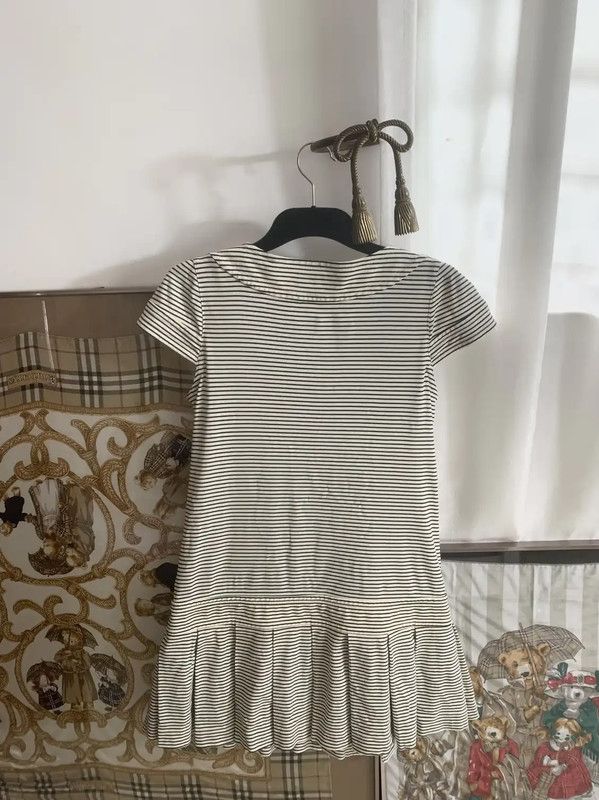Burberry Burberry Cotton Dress for Women in Cream Size M / US 6-8 / IT 42-44 - 5 Thumbnail