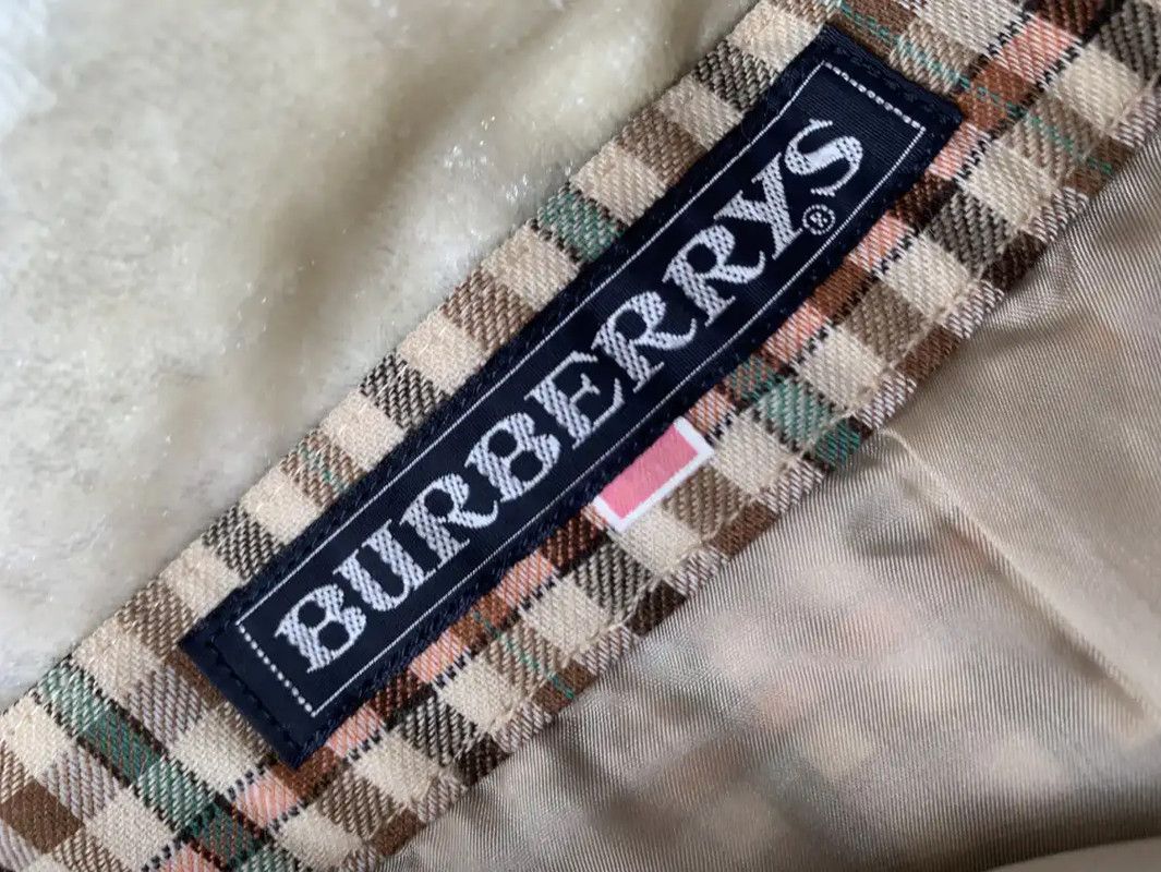 Burberry Burberry Beige Wool Check Midi Skirt Size 27" / US 4 / IT 40 - 3 Thumbnail