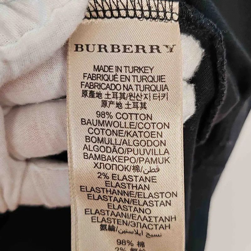 Burberry Burberry Black Cotton Women's T-Shirt Size M / US 6-8 / IT 42-44 - 5 Thumbnail
